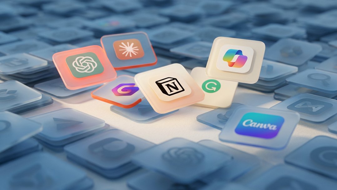 imagen de distintos logos de ia