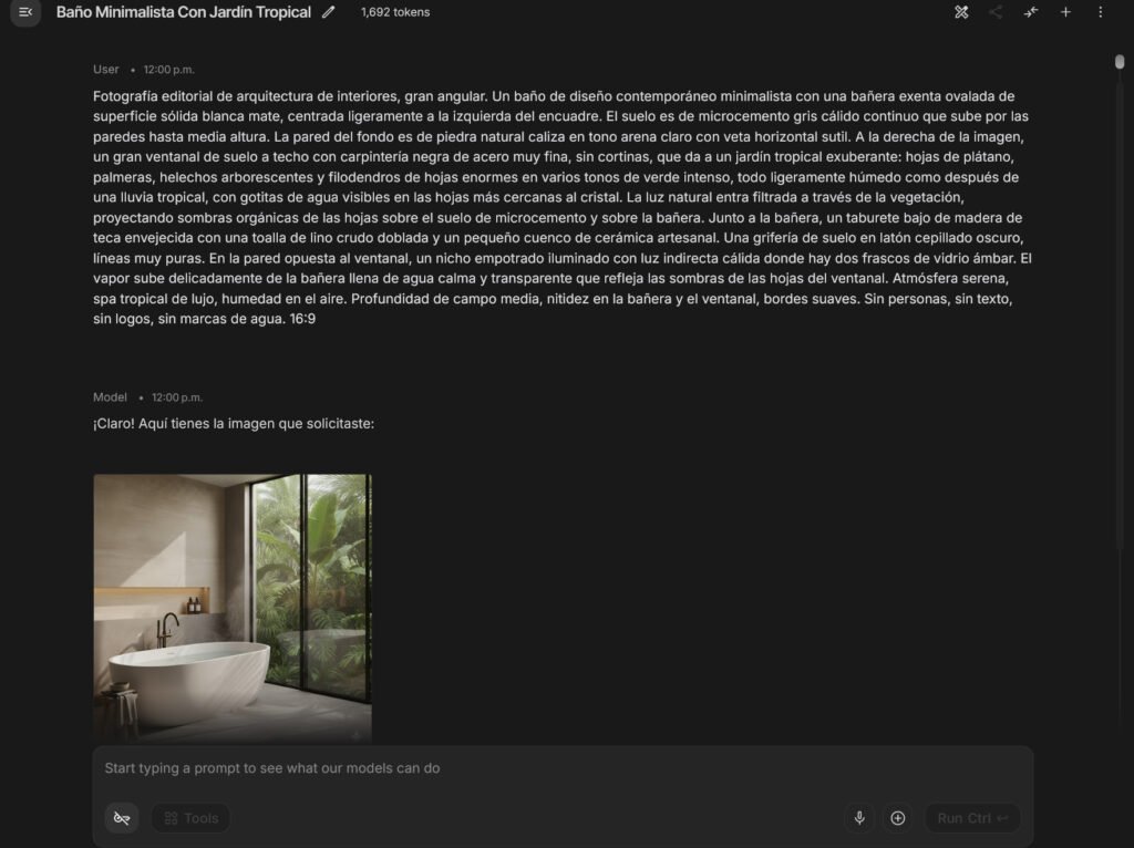 Nano Banana Pro realizando una imagen