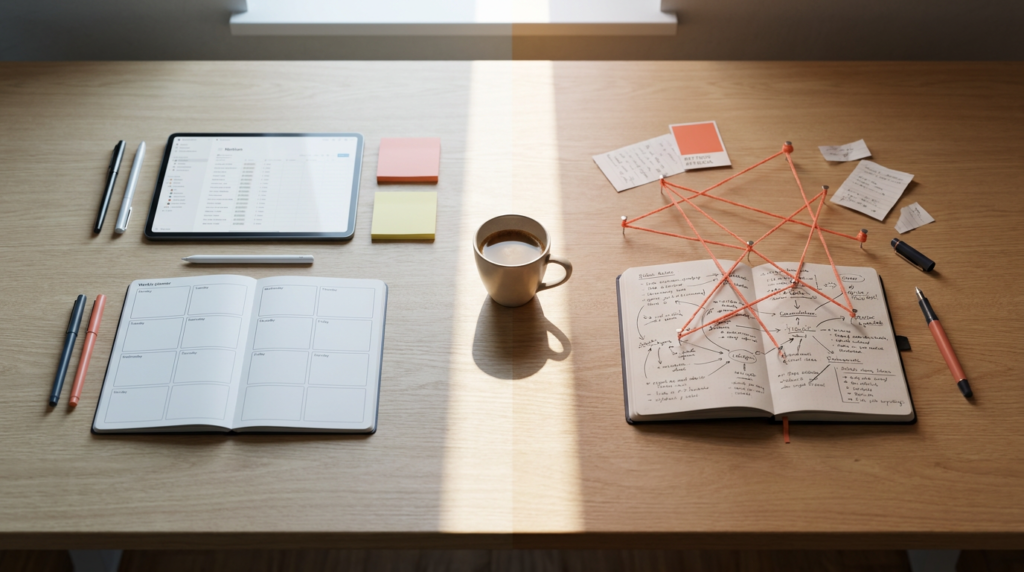 notion vs obsidian: la diferencia de pensamiento entre ambos