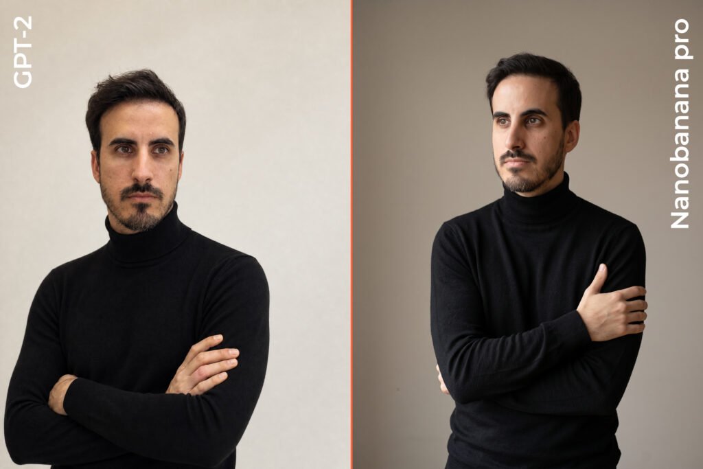 Foto de perfil profesional con IA